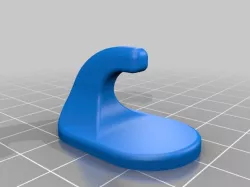 Wall clothes hook