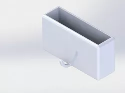 Wallet holder with key hook