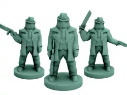 Yong Bu-Gong Racketeers (18mm scale)