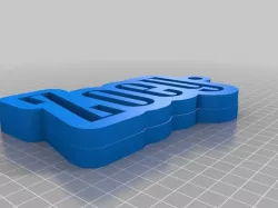 Zoey Name Keychain Hanger
