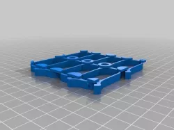 18650 battery pairs 2 x 4 holder v6e