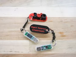3D Literacy Key Chain