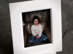 A Fuji Film Instax Mini picture frame.