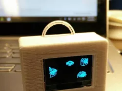 Animated Flying Toaster OLED Jewelry Front Mod