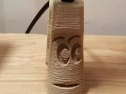 Articulating Arm Lamp Clamp w/ SeeMeCNC Moai Statue