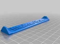 CTC Printer Bed Nameplate (Makerbot)
