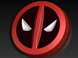 Deadpool Symbol Coin