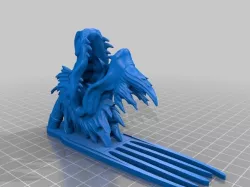 Dragon head hair pin