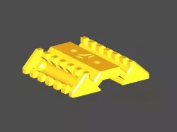 Dual picatinny rail