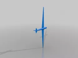 Elastic Band Glider