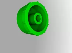Emco Unimat SL Handwheel