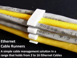 Ethernet Cable Runners