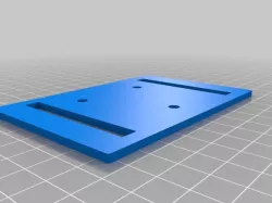 G18c Holster Straight Plate to attach to belt