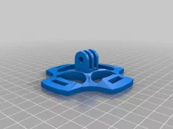 Go pro helmet mount (not my design)