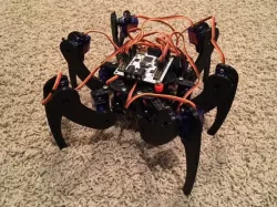 Hexapod with 12g servos
