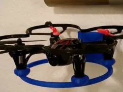 Hubsan X4 wall mount