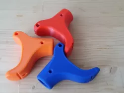 Kite bar handles