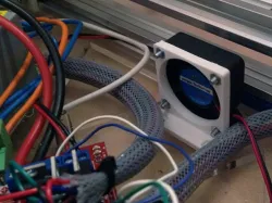 Kossel Delta 3D printer fan for RAMPS