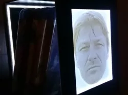 LED lit Lithophane Display Box