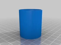 little bottle for pencils and colors