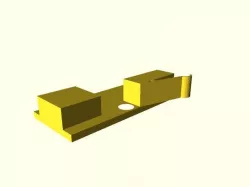 Makerbot / Big Tree Tech Endstop .scad