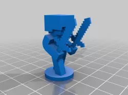 Minecraft Figurines/Chess Set