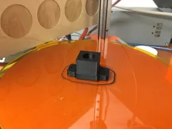 Mini kossel filament holder