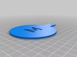 My Customized Parametric  Coffee Stencil