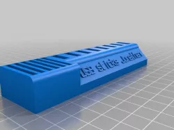 My Customized USB stick and SD card holder