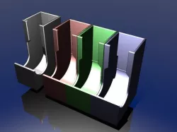 Nespresso basic smooth dispenser (stackable)