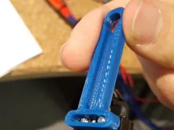 Parametric Z-probe endstop holder