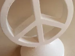 Peace Sign Trophy