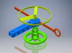 Propeller & Spinning Top Launcher