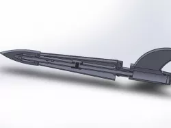 Rocket with Helicopter recovery system