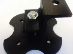 RV solar photovoltaic mount
