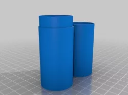 Simple parametric bottle