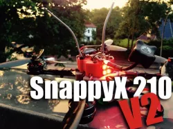 SnappyX 210 V2 X-Frame for ZMR 250 Arms