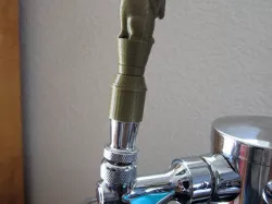 stargazing rabbit tap handle