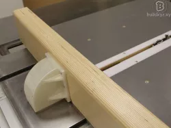 Table Saw Sled Blade Guard
