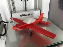 Toy airplane, different versions are planned