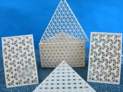 Triangular Box with Lid