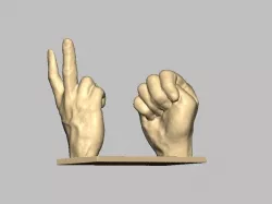 Two hands