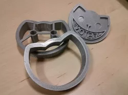 "Weston's" Cookie Cutter & Stamp
