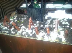 WW1 trench model