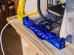 Y-Axis Back Plate Assembly for MakerFarm 8", 10" or 12" Prusa i3v