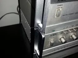 AIWA modular music equipment side handler