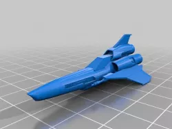 Battlestar Galactica Viper MK2 (clean)