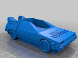 Colt Express Delorean Back to Future