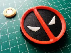 Deadpool Magnetic Symbol