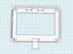 DIY monitor for DSLR cameras or any HDMI device w/DSLR mount